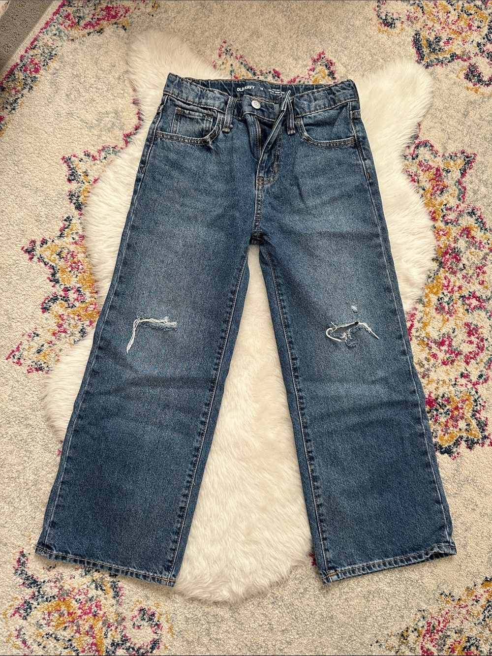 Old Navy High Rise Baggy Wide Leg Jeans